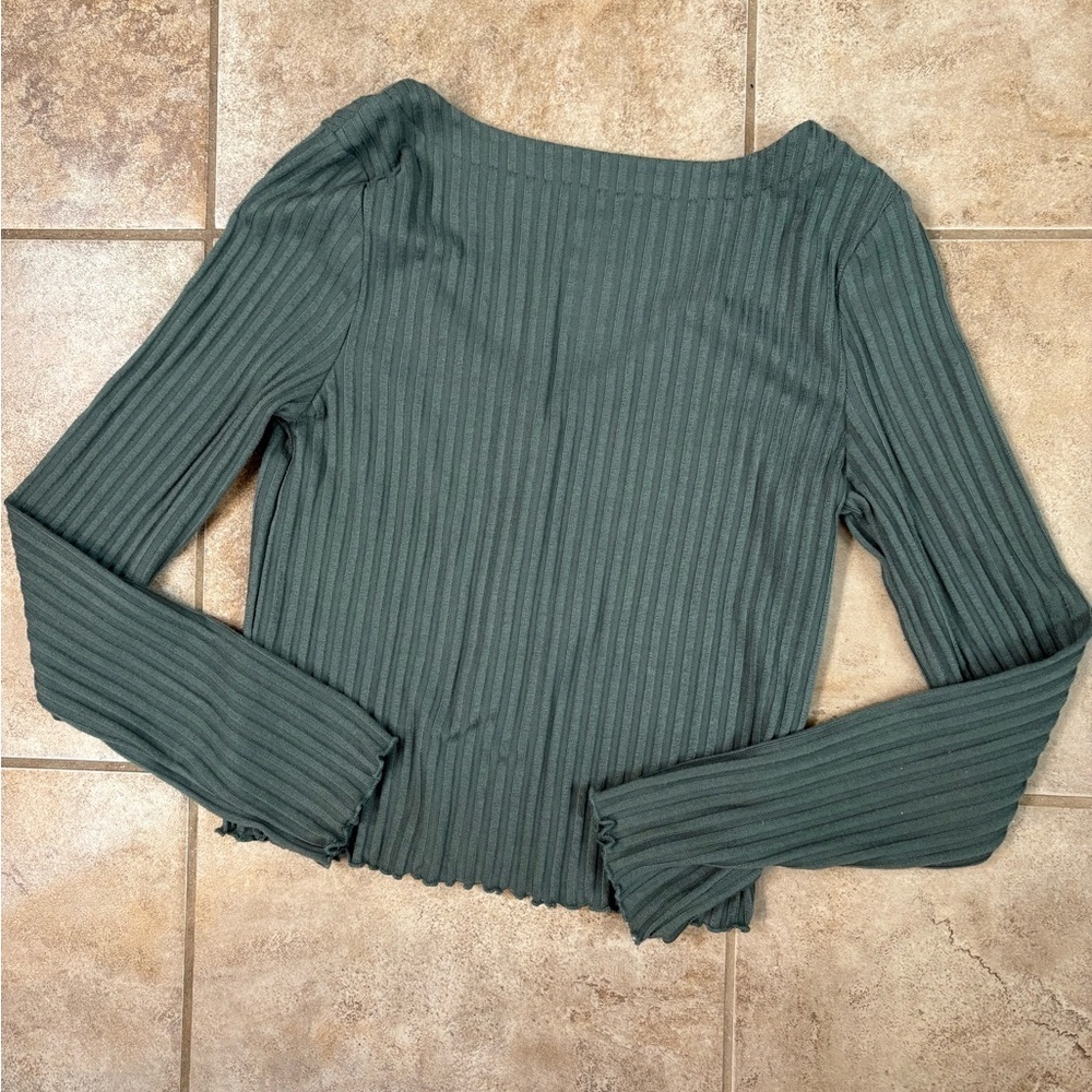 🍬SO Lightweight Ribbed Cardigan - Picture 4 of 5